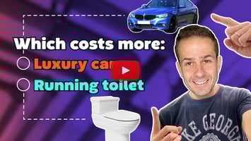 How much does a running toilet cost? 